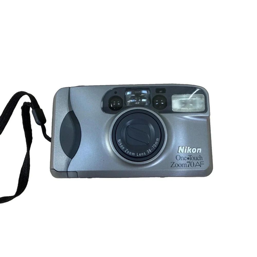 Nikon One Touch Zoom 70 AF 35mm Point & Shoot Camera 38-70mm EUC Tested
